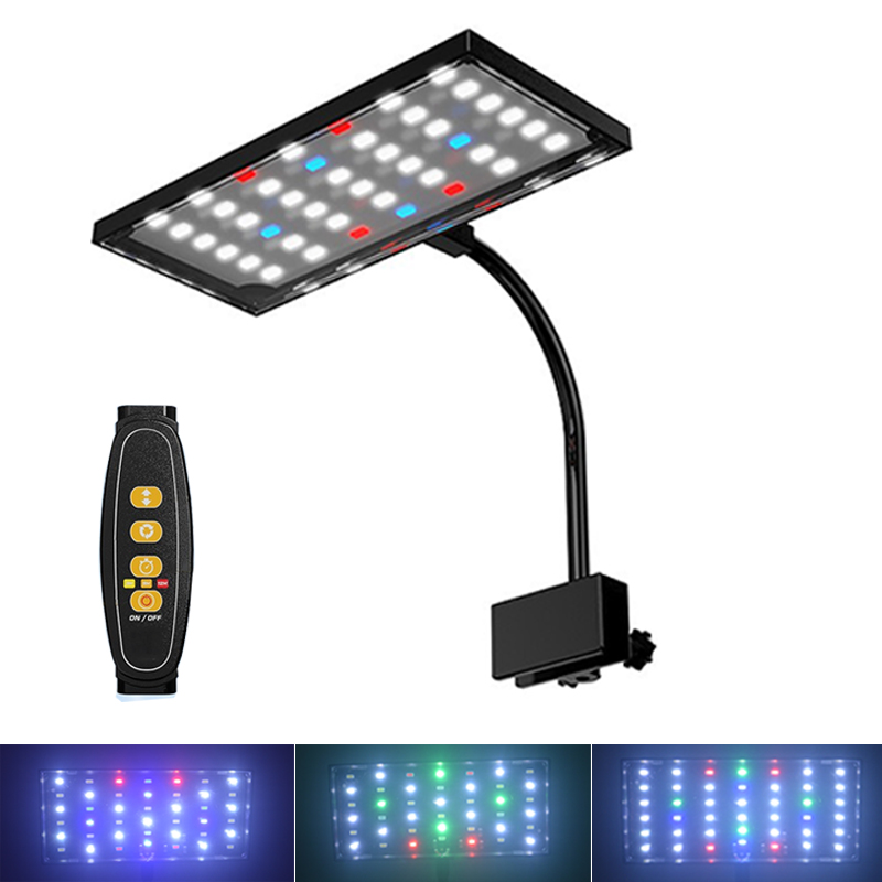 Plant Grow Light Full Spectrum Clip On - USB Aquarium LED Light Full Spectrum