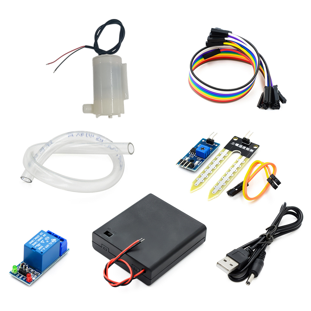 Soil Moisture Sensor Relay Module Arduino - Automatic Irrigation Module DIY Kit Automatic