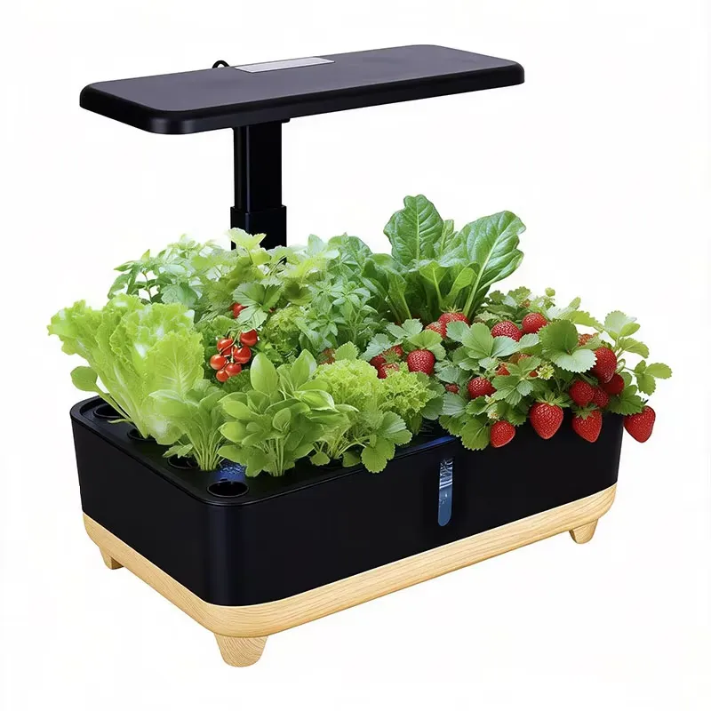 Indoor Herb Garden Grow Light Smart Kit - 12 Tier Smart Hydroponic Growing System