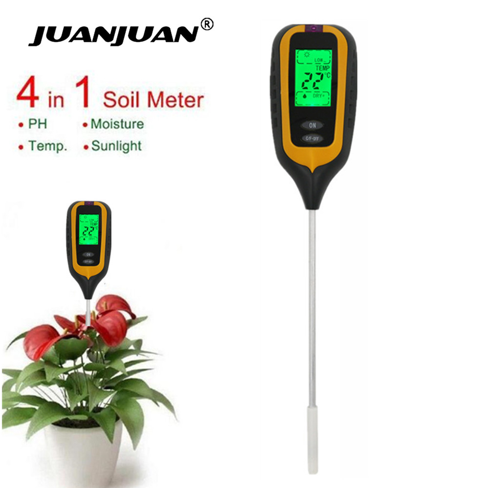 Soil Ph Meter 3 In 1 Moisture Sunlight - 3/4 Trong 1 Kỹ Thuật Số