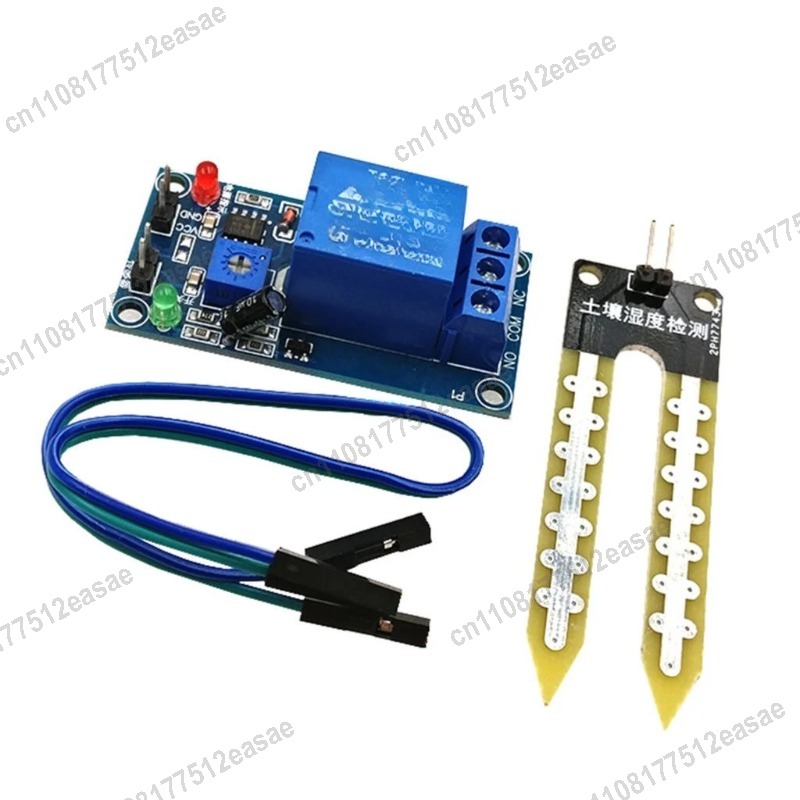Soil Moisture Sensor Relay Module Arduino - 2Pcs 5V 12V Soil Moisture Sensor