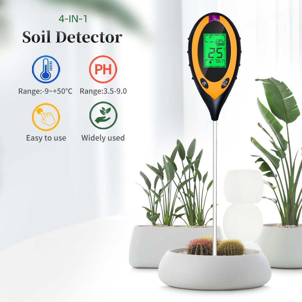 Soil Ph Meter 3 In 1 Moisture Sunlight - 2/3/4/5 in 1 Soil PH Meter