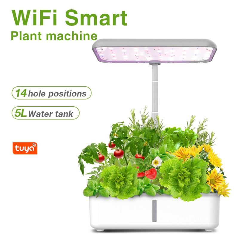 Indoor Herb Garden Grow Light Smart Kit - Tuya WiFi Smart Hydroponic Growing System