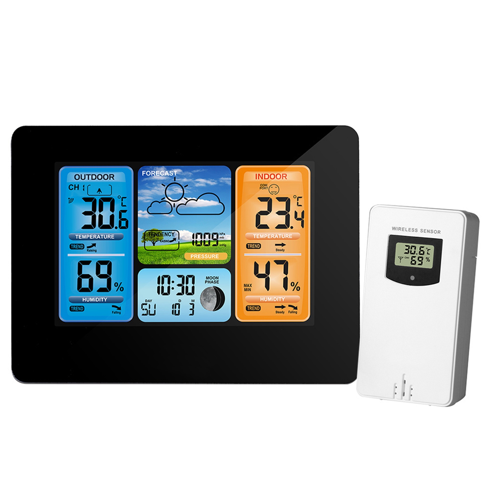 Wireless Weather Station Indoor Outdoor - Indoor Outdoor Thermometer Wireless Weather Station