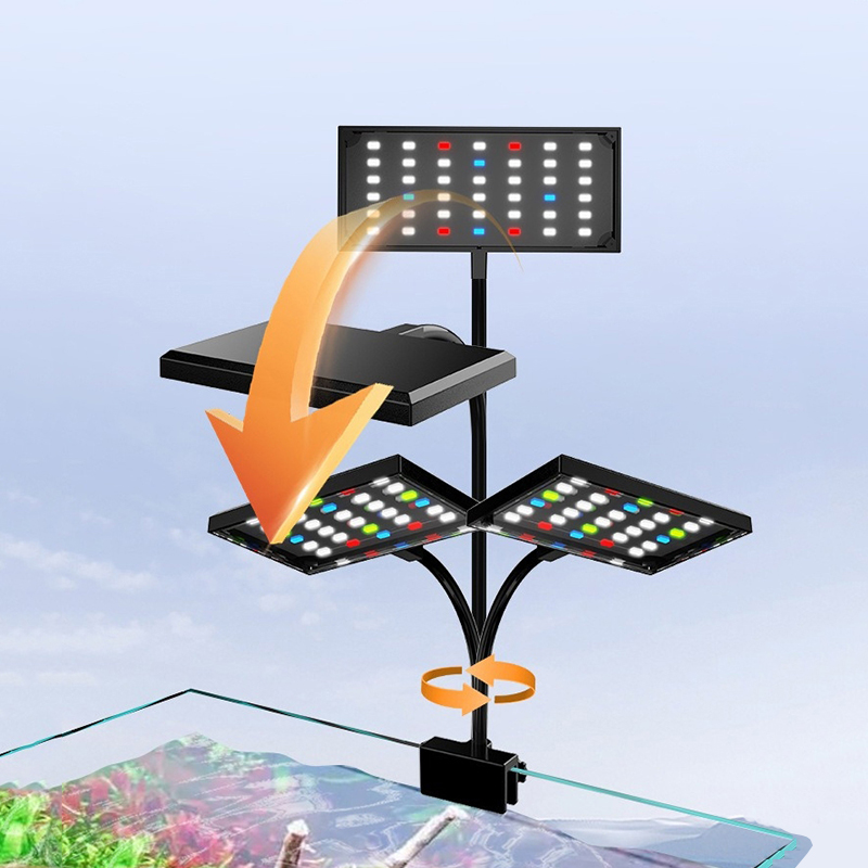USB Aquarium LED Light Full Sp - đánh giá và giá Plant Grow Light Full Spectrum Clip On