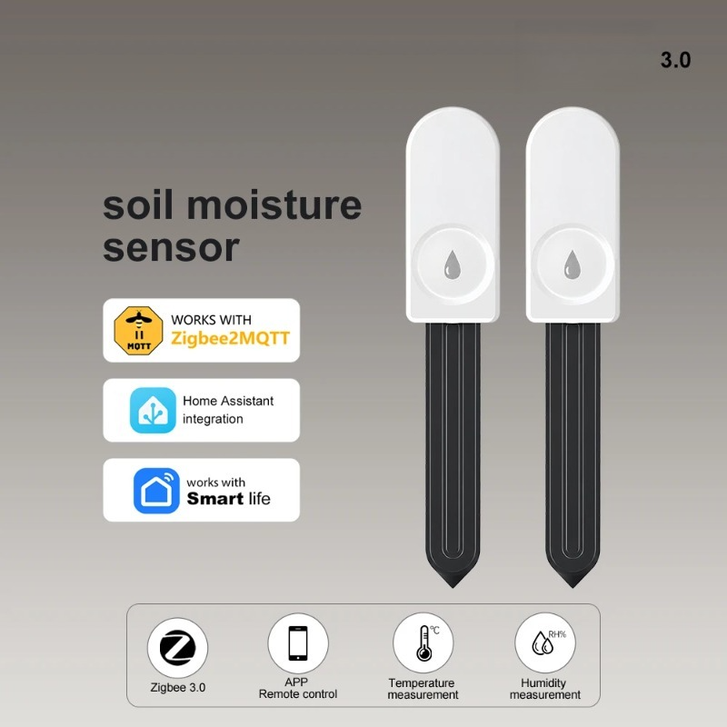 Zigbee3.0 Smart Soil Tester Hu - đánh giá và giá Smart Plant Sensor Soil Moisture Meter