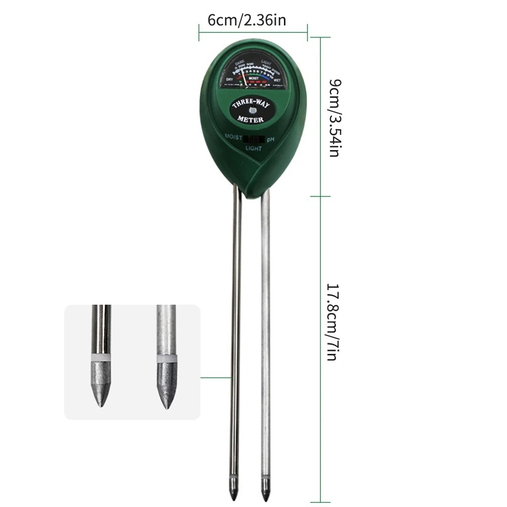 3 In 1 Soil PH Tester Moisture - đánh giá và giá Soil Ph Meter 3 In 1 Moisture Sunlight
