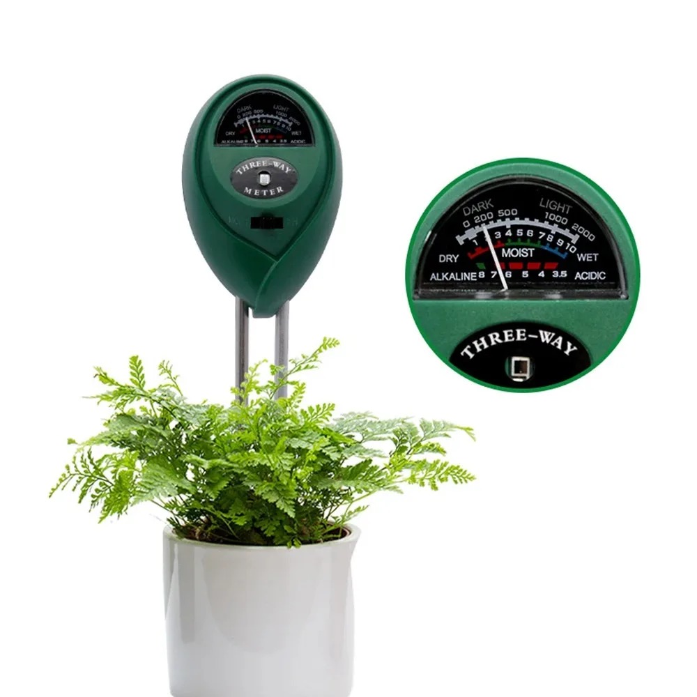 3 in 1 Soil PH Tester Sunlight - đánh giá và giá Soil Ph Meter 3 In 1 Moisture Sunlight