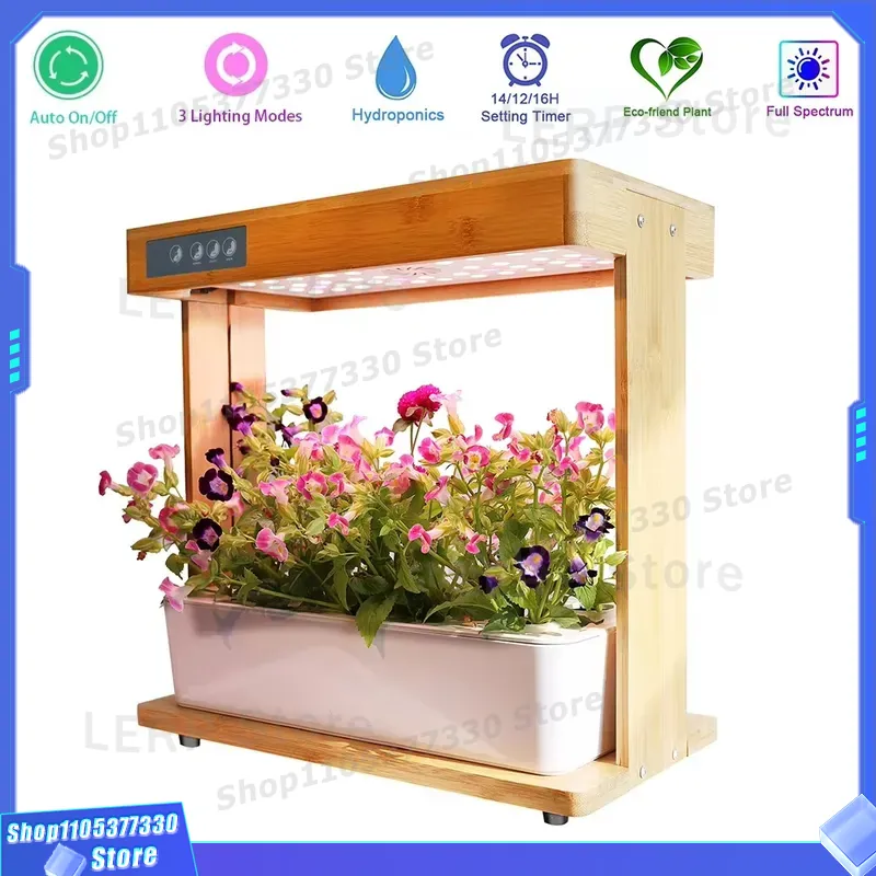 IGS-05 Smart Hydroponic Garden - đánh giá và giá Indoor Herb Garden Grow Light Smart Kit