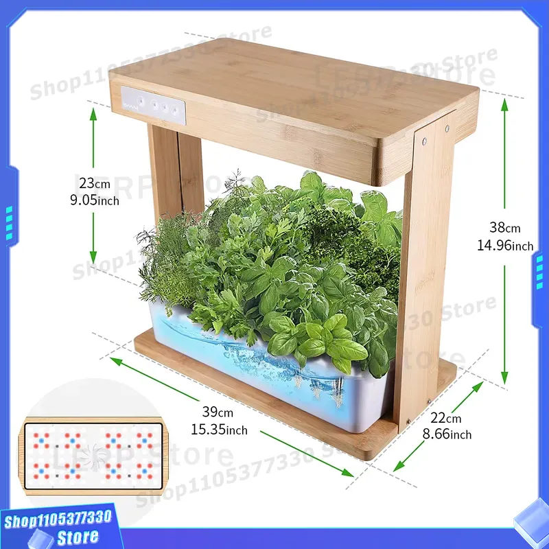 IGS-05 Smart Hydroponic Garden - đánh giá và giá Indoor Herb Garden Grow Light Smart Kit