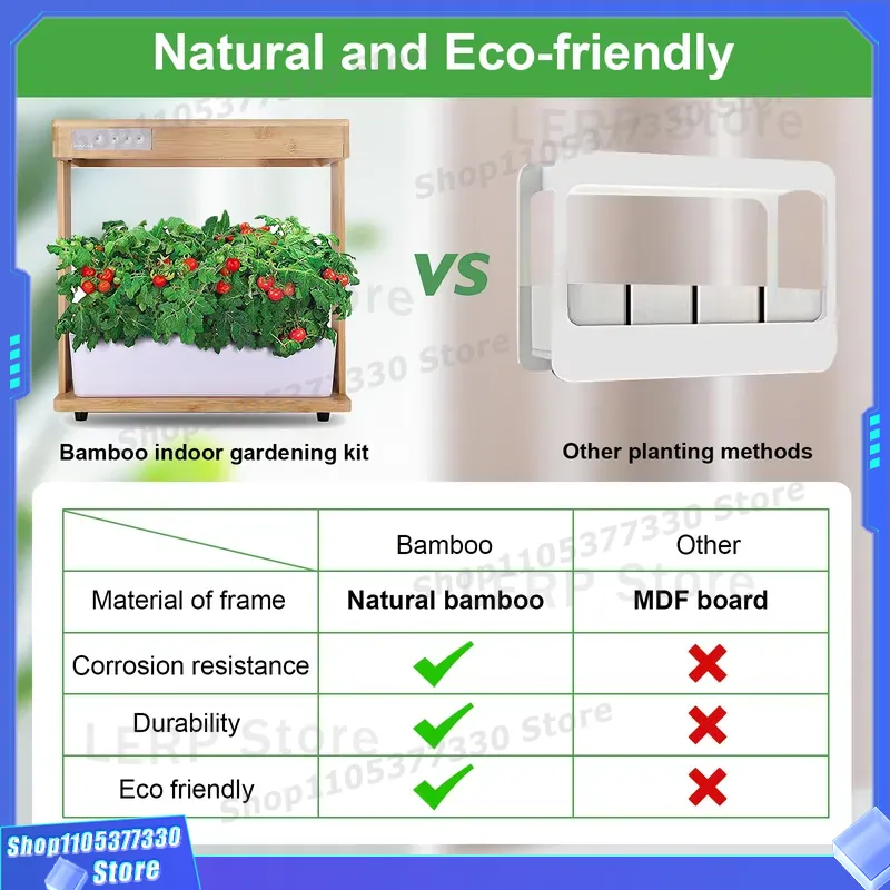 IGS-05 Smart Hydroponic Garden - đánh giá và giá Indoor Herb Garden Grow Light Smart Kit