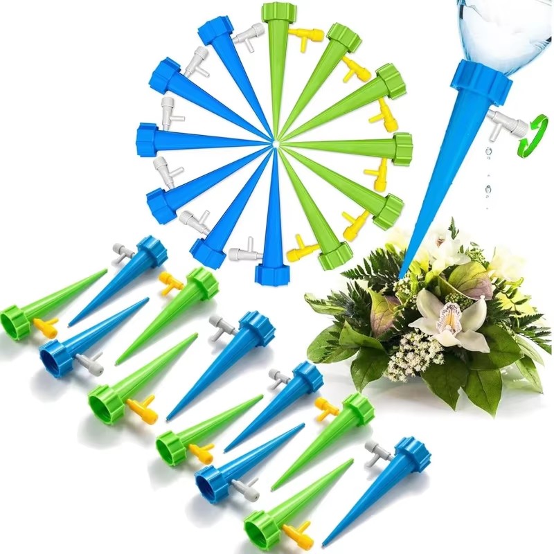 5-30Pcs Drip Irrigation Automa - đánh giá và giá Automatic Plant Watering Spikes Drip Kit