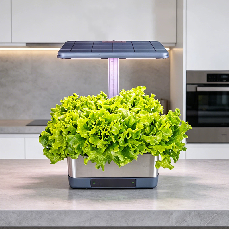 Hydroponic Growing System Kit  - đánh giá và giá Indoor Herb Garden Grow Light Smart Kit