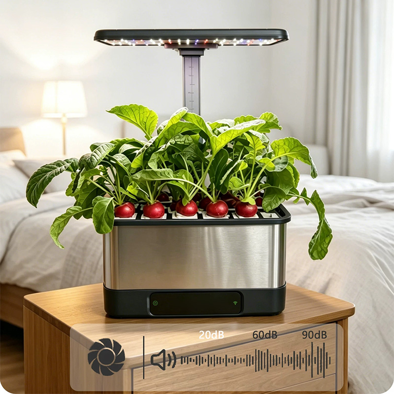 Hydroponic Growing System Kit  - đánh giá và giá Indoor Herb Garden Grow Light Smart Kit
