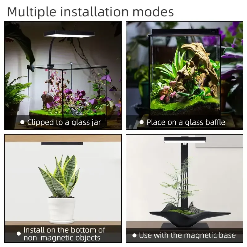 WEEK AQUA USB aquarium light P - đánh giá và giá Plant Grow Light Full Spectrum Clip On