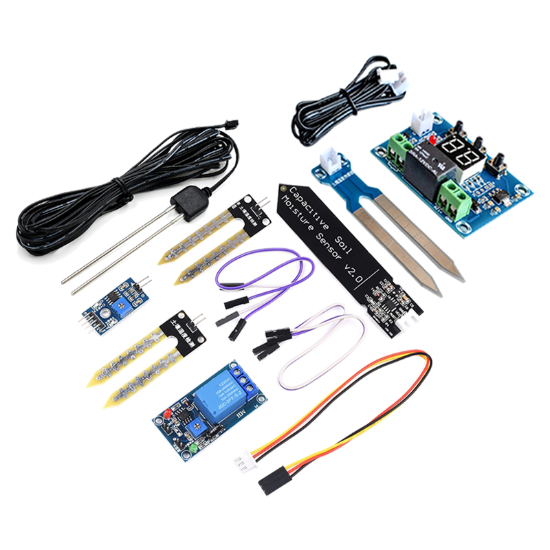 Capacitive Soil Moisture Senso - đánh giá và giá Soil Moisture Sensor Relay Module Arduino