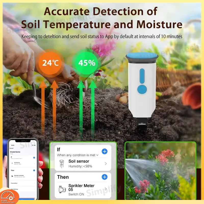 WiFi Soil Moisture Sensor Outd - đánh giá và giá Wifi Soil Moisture Sensor Garden App