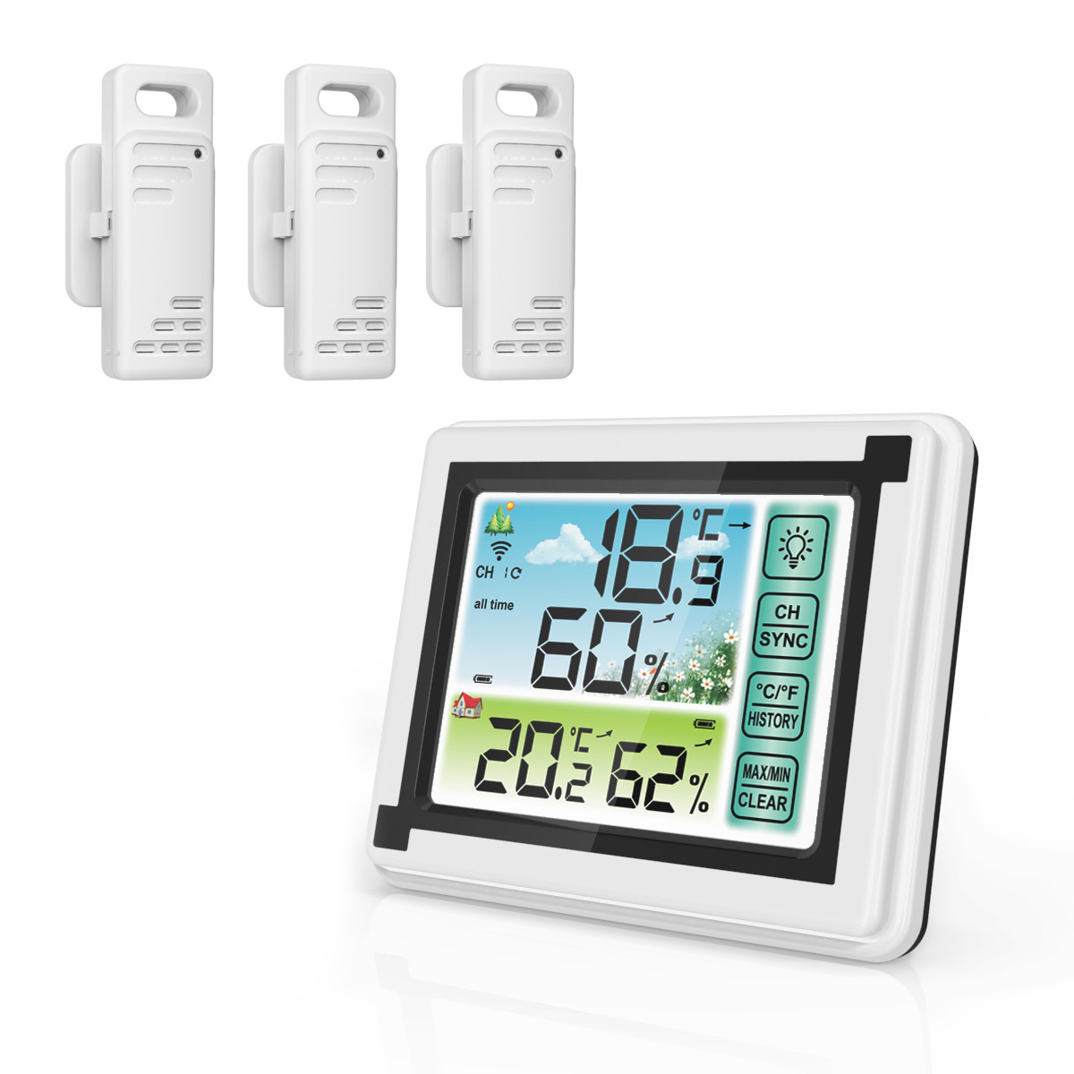 Weather Station Wireless Digit - đánh giá và giá Wireless Weather Station Indoor Outdoor