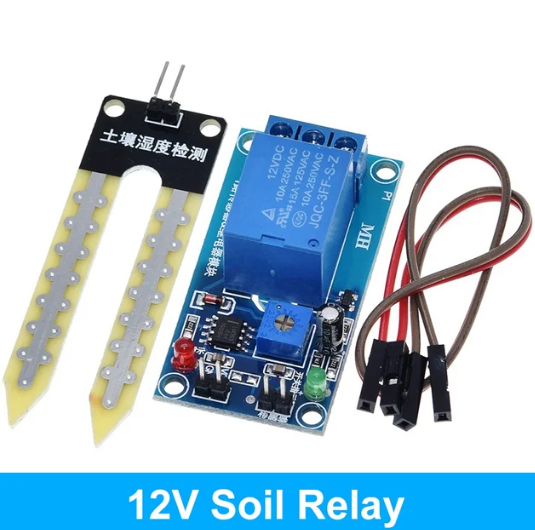 XH-M214 Capacitive Soil Moistu - đánh giá và giá Soil Moisture Sensor Relay Module Arduino