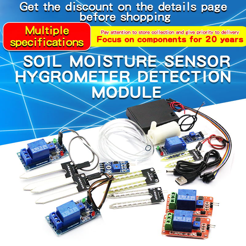 1PCS Soil Moisture Sensor Modu - đánh giá và giá Soil Moisture Sensor Relay Module Arduino