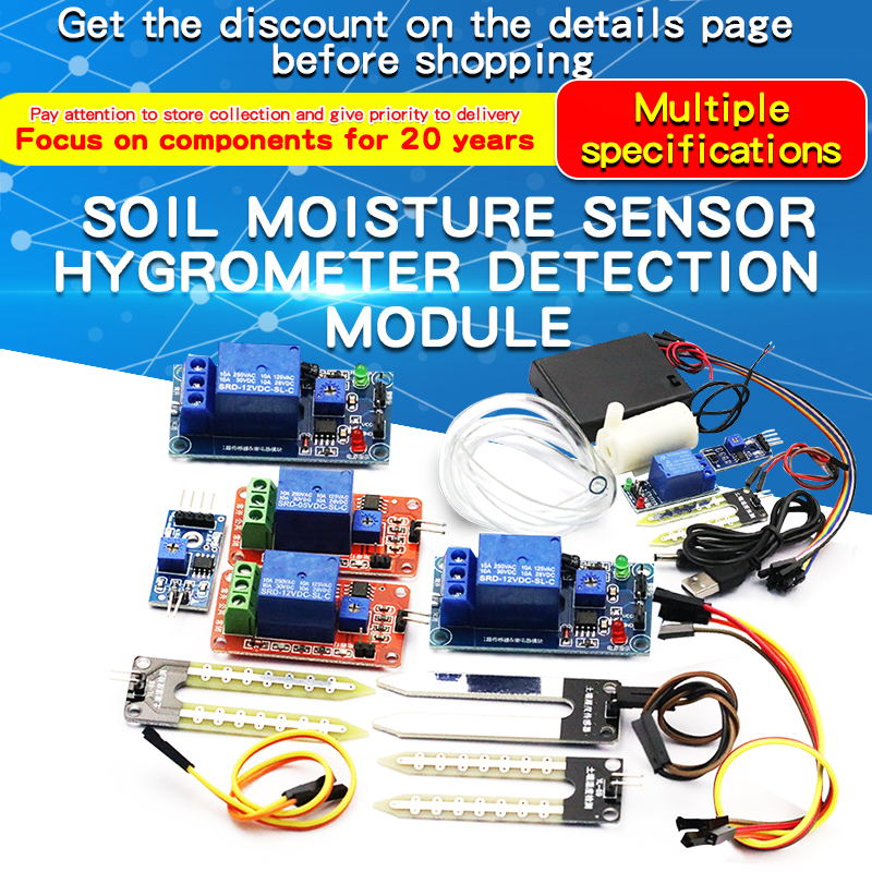 1PCS Soil Moisture Sensor Modu - đánh giá và giá Soil Moisture Sensor Relay Module Arduino