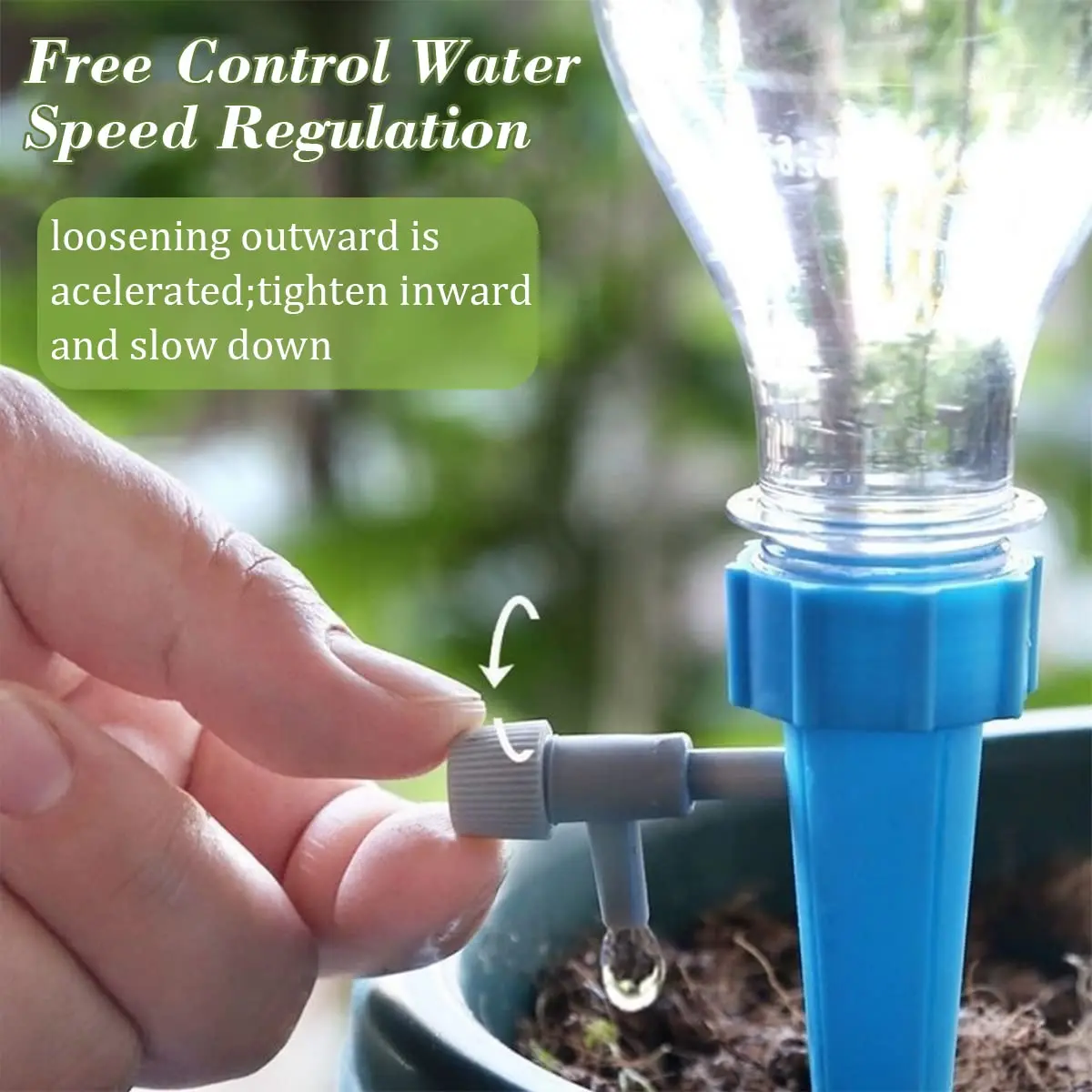 Automatic Drip Irrigation Syst - đánh giá và giá Automatic Plant Watering Spikes Drip Kit