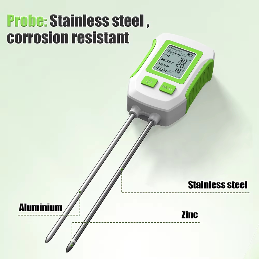 3/5‑in‑1 Multifunctional Soil  - đánh giá và giá Soil Ph Meter 3 In 1 Moisture Sunlight
