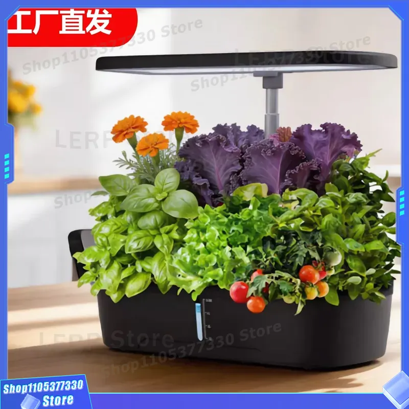 Smart Hydroponic Growing Syste - đánh giá và giá Indoor Herb Garden Grow Light Smart Kit