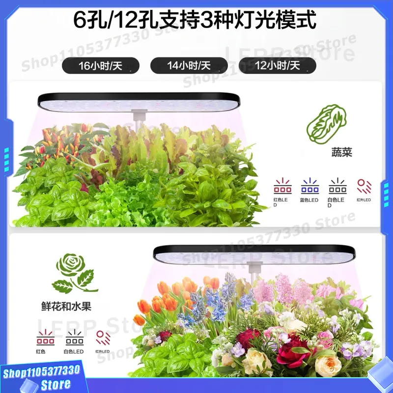 Smart Hydroponic Growing Syste - đánh giá và giá Indoor Herb Garden Grow Light Smart Kit