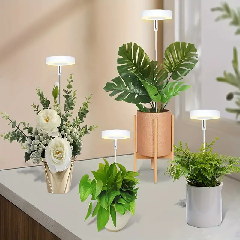 Đèn LED trồng cây, đèn quang p - đánh giá và giá Plant Grow Light Full Spectrum Clip On