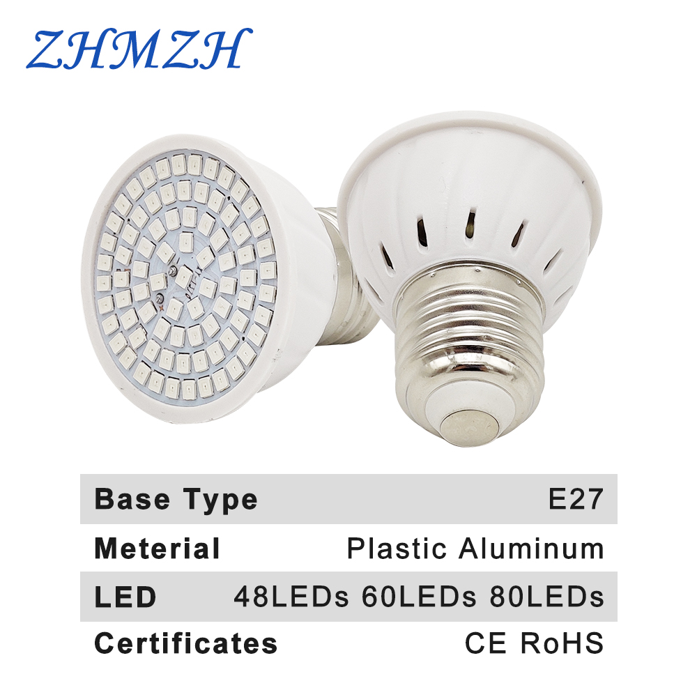 E27 LED Vật Có Phát Triển Bóng - đánh giá và giá Plant Grow Light Full Spectrum Clip On