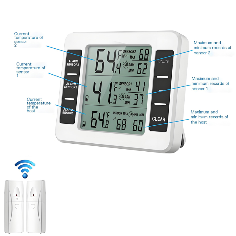 Digital Wireless Weather Stati - đánh giá và giá Wireless Weather Station Indoor Outdoor