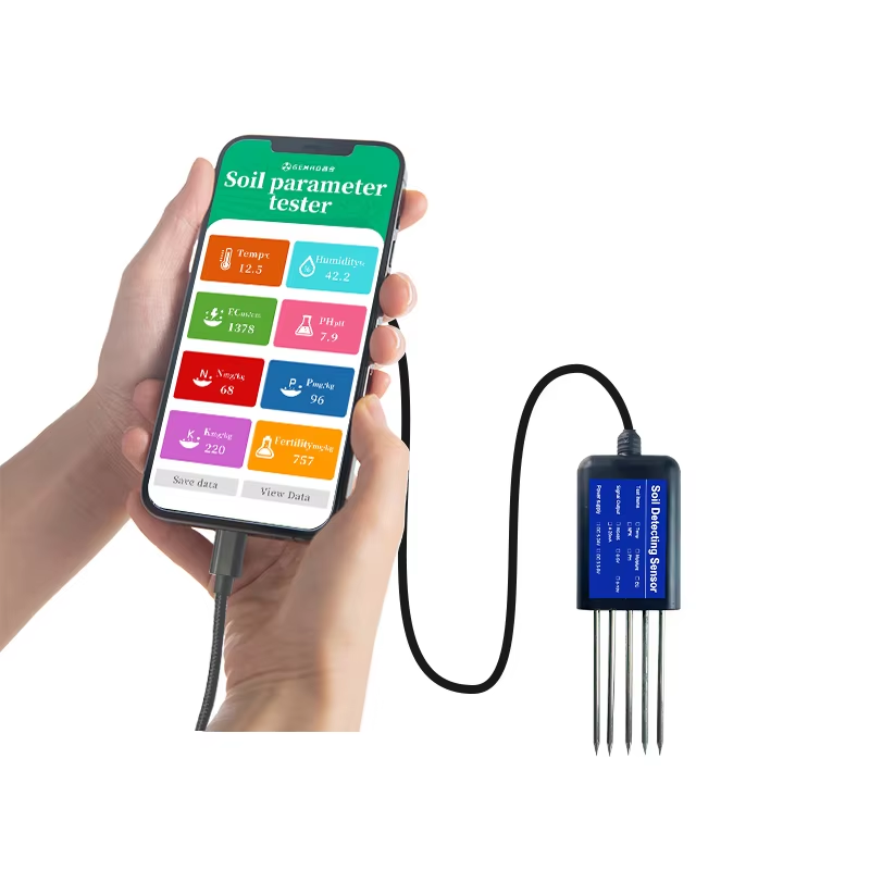 Smart Farming Digital Soil NPK - đánh giá và giá Smart Plant Sensor Soil Moisture Meter