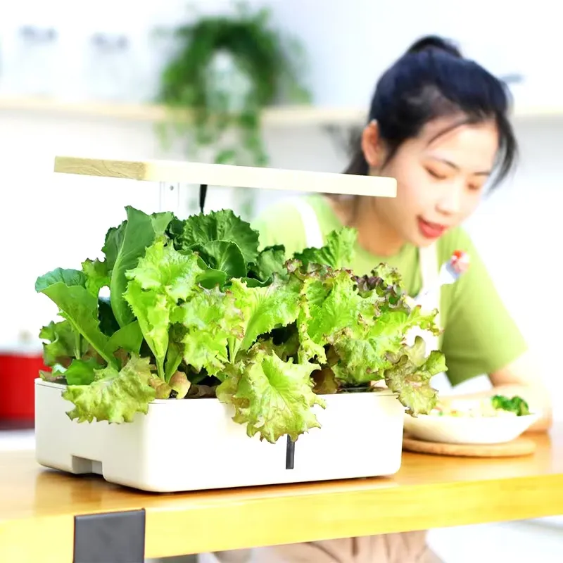 Smart Hydroponics Indoor Garde - đánh giá và giá Indoor Herb Garden Grow Light Smart Kit
