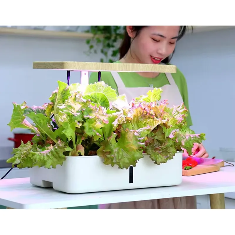 Smart Hydroponics Indoor Garde - đánh giá và giá Indoor Herb Garden Grow Light Smart Kit