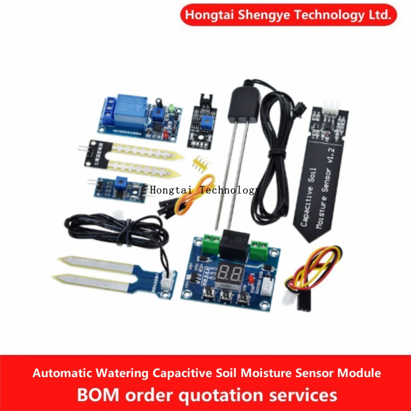 Hongt Capacitive Soil Moisture - đánh giá và giá Soil Moisture Sensor Relay Module Arduino