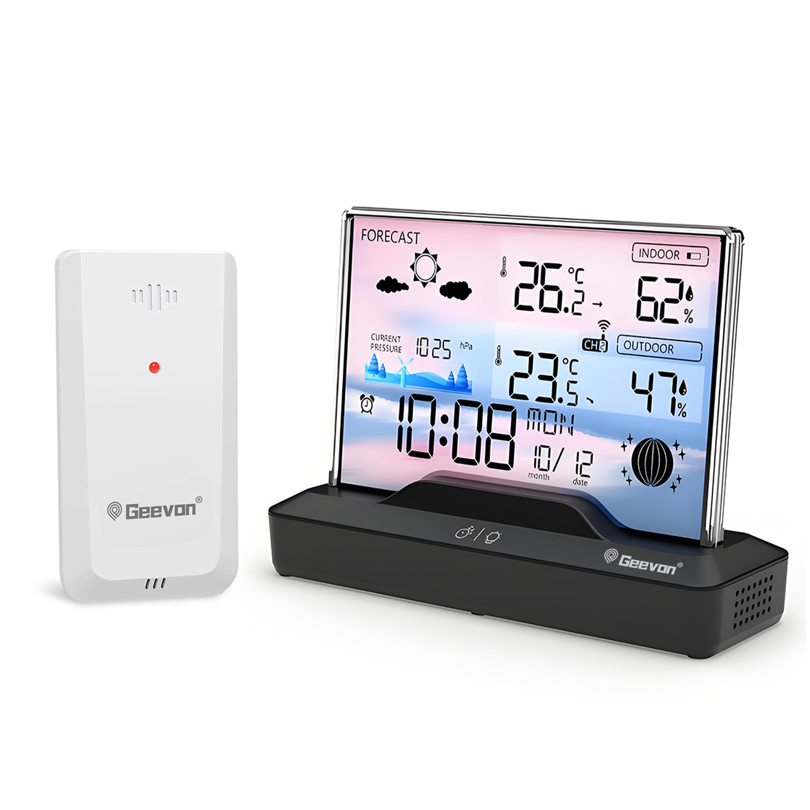 Geevon Weather Station Wireles - đánh giá và giá Wireless Weather Station Indoor Outdoor