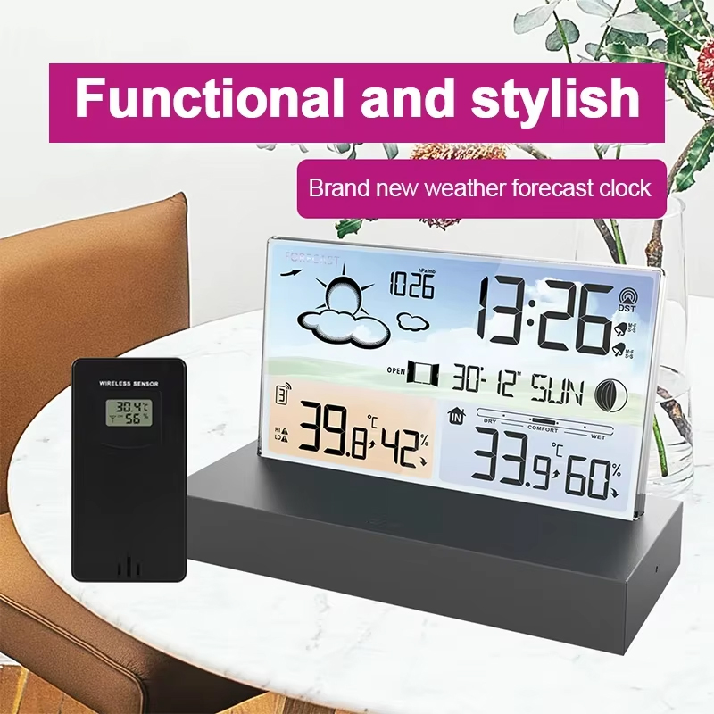 Transparent Weather Station In - đánh giá và giá Wireless Weather Station Indoor Outdoor