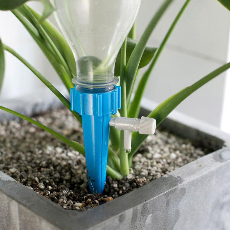 6/12pcs Adjustable Drip Irriga - đánh giá và giá Automatic Plant Watering Spikes Drip Kit