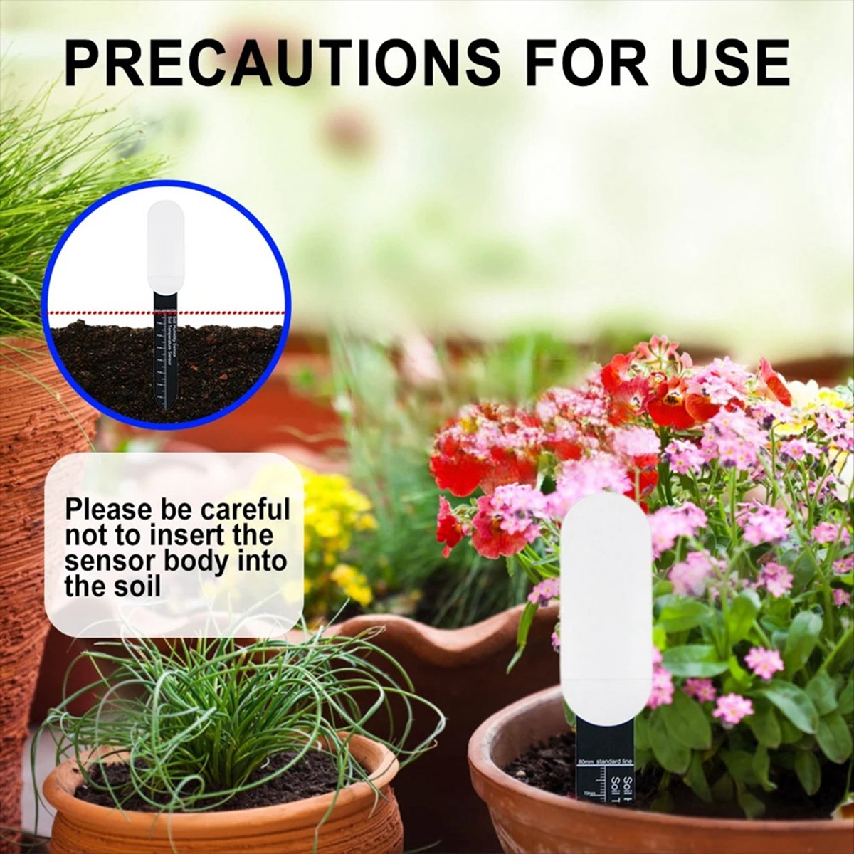 2Pcs Smart ZigBee Soil Tester  - đánh giá và giá Smart Plant Sensor Soil Moisture Meter