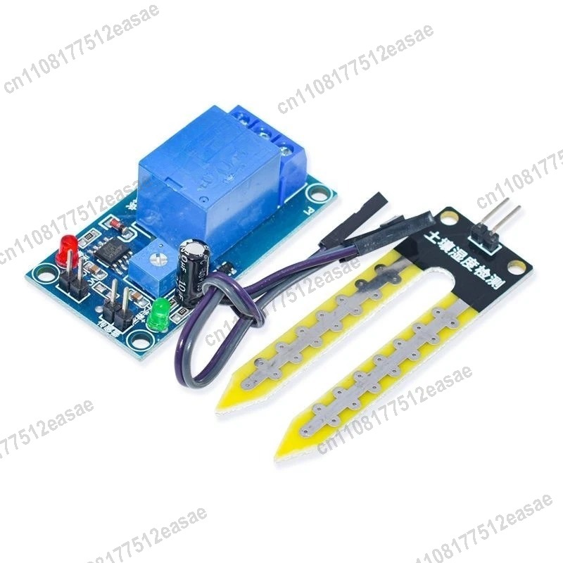 2Pcs 5V 12V Soil Moisture Sens - đánh giá và giá Soil Moisture Sensor Relay Module Arduino
