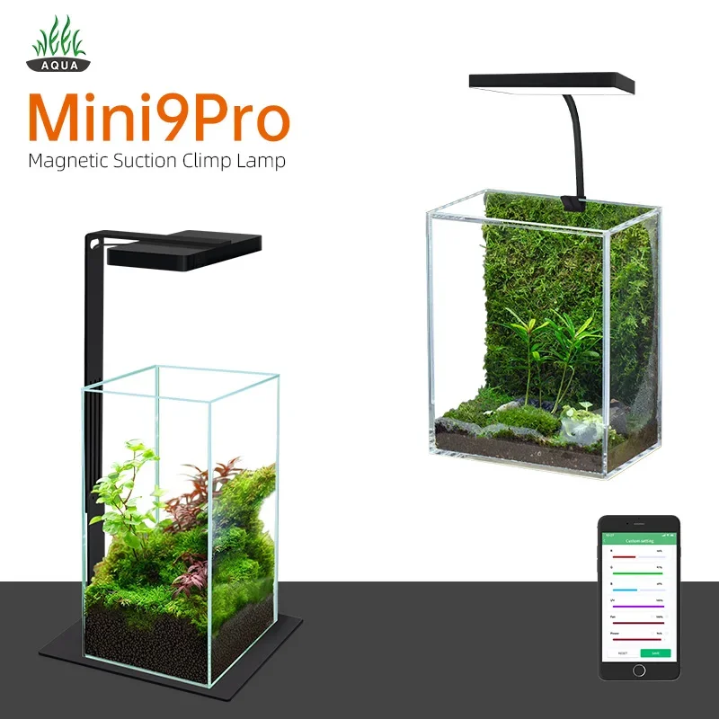 WEEK AQUA Mag Pro USB Nano Aqu - đánh giá và giá Plant Grow Light Full Spectrum Clip On