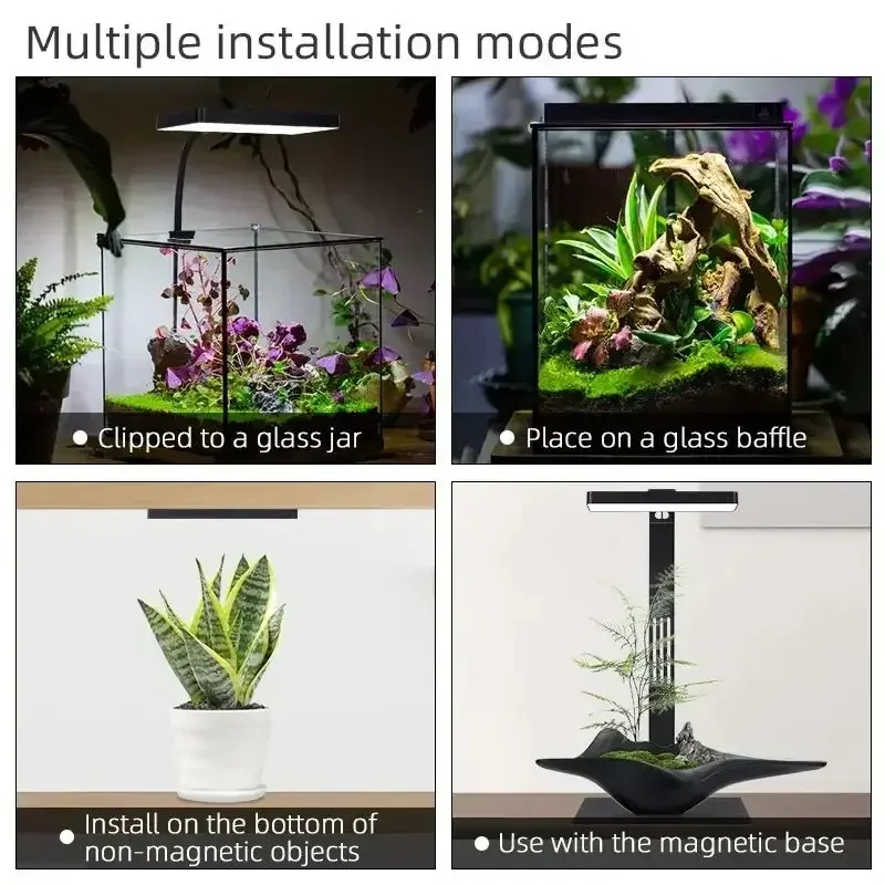 WEEK AQUA Mag Pro USB Nano Aqu - đánh giá và giá Plant Grow Light Full Spectrum Clip On