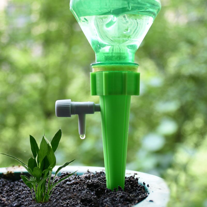 Tưới Nhỏ Giọt Tự Động Vật Có W - đánh giá và giá Automatic Plant Watering Spikes Drip Kit