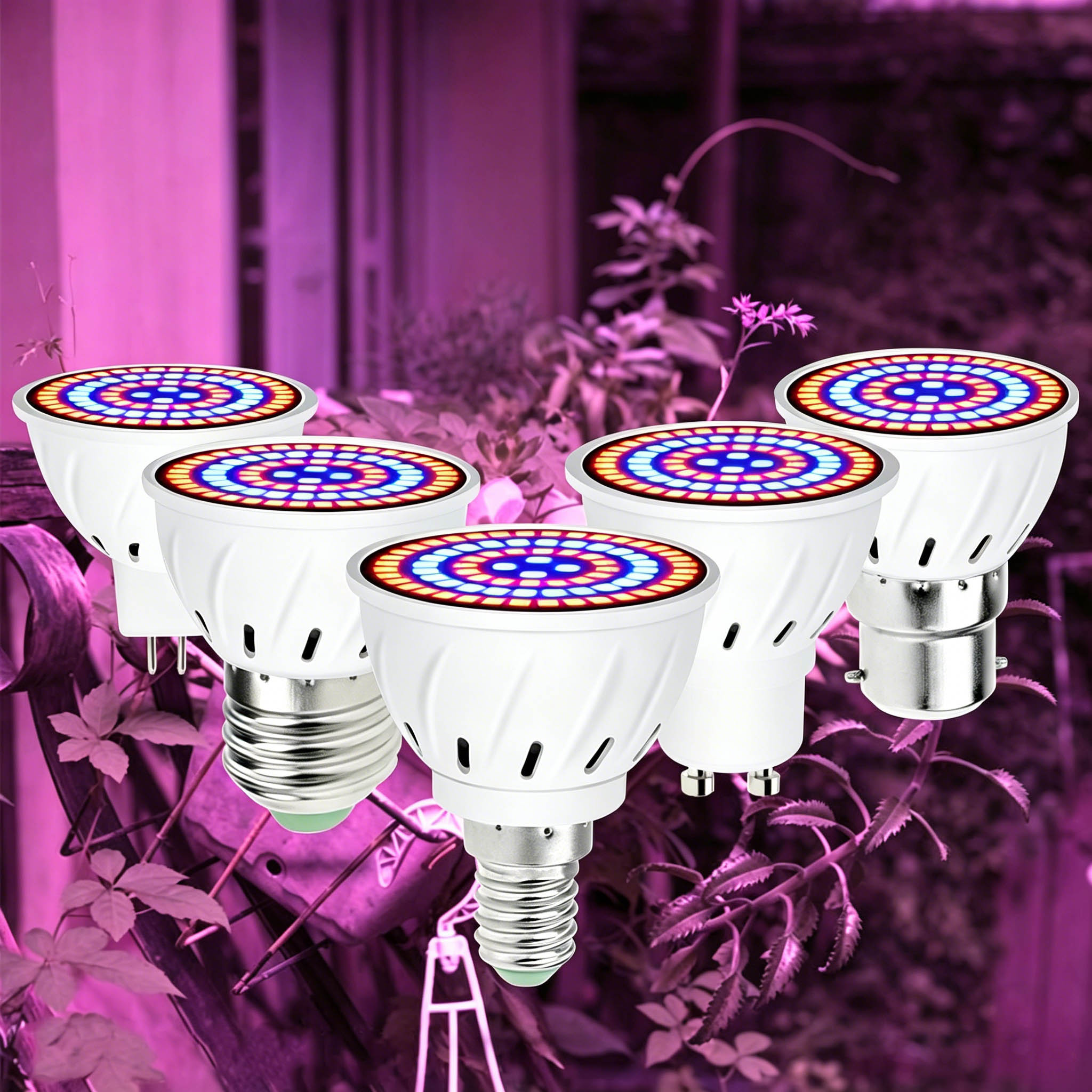 Grow Light E27 Full Spectrum L - đánh giá và giá Plant Grow Light Full Spectrum Clip On