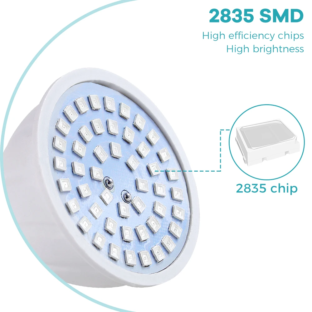 Grow Light E27 Full Spectrum L - đánh giá và giá Plant Grow Light Full Spectrum Clip On