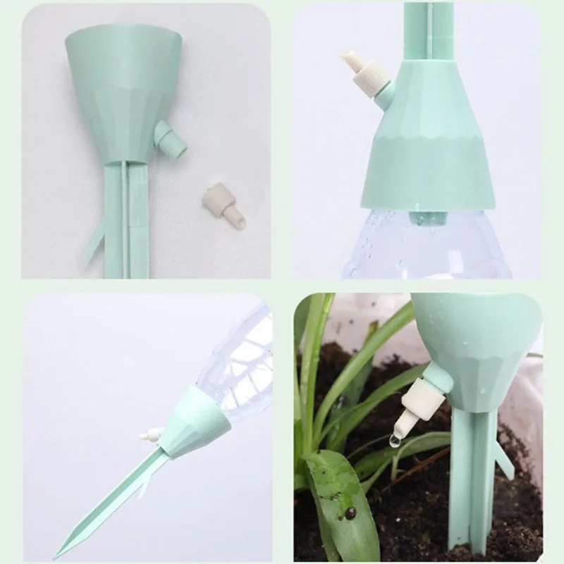 3Pcs Automatic Self Watering S - đánh giá và giá Automatic Plant Watering Spikes Drip Kit