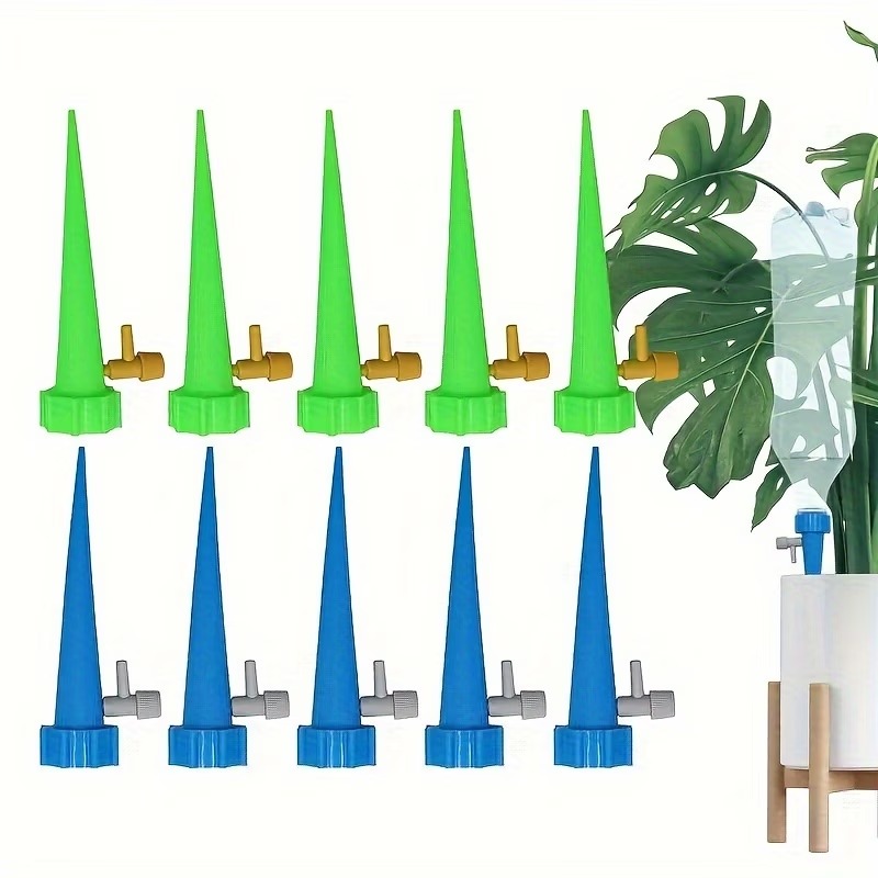Automatic Plant Watering Drip  - đánh giá và giá Automatic Plant Watering Spikes Drip Kit