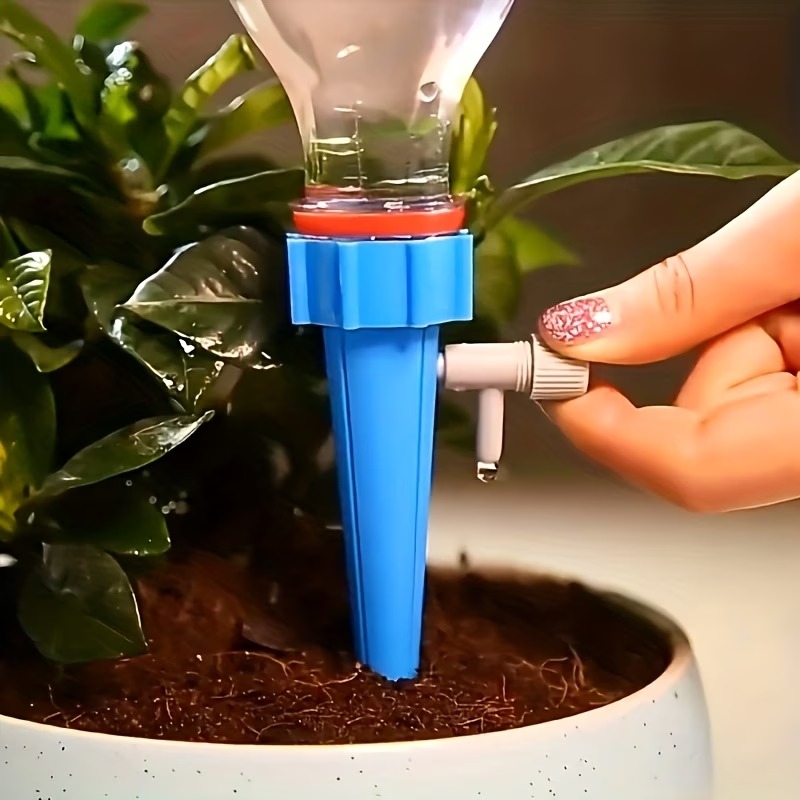 Automatic Plant Watering Drip  - đánh giá và giá Automatic Plant Watering Spikes Drip Kit