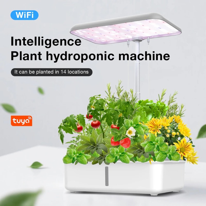 Tuya Wifi Hydoponics Growing S - đánh giá và giá Indoor Herb Garden Grow Light Smart Kit